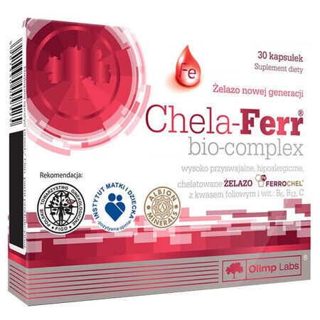 Olimp Chela-Ferr Bio-Complex, 30 capsules