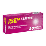 Drotafemme Forte 80 mg, 20 tabletten