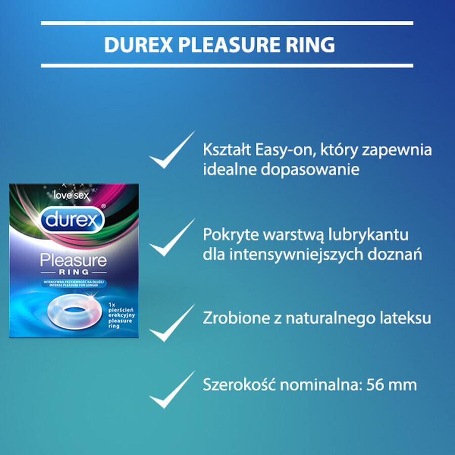 Durex Pleasure Ring, inel de erecție