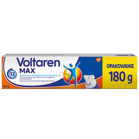 Voltaren Max 23,2 mg/g, gel, 180 g