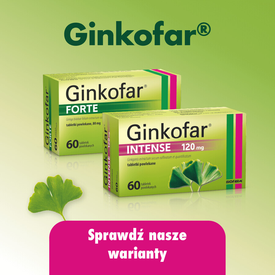 Ginkofar Extra 240 mg, 30 tabletten