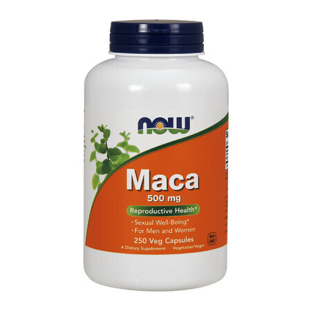 Now Foods Maca, 250 vegetarische capsules