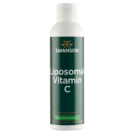 Swanson Liposomal Vitamin C, vitamina C liposomal, sabor cítrico, 148 ml