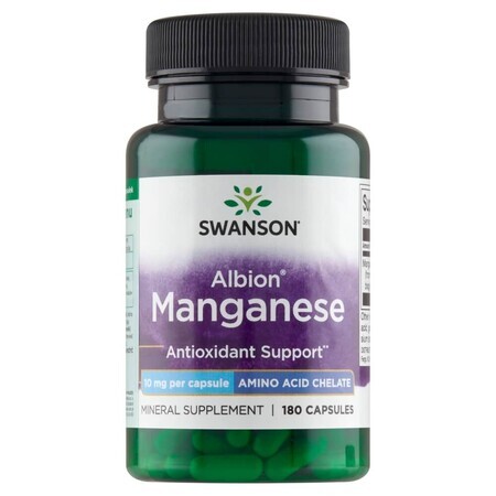 Swanson Albion mangaanchelaat, 180 capsules