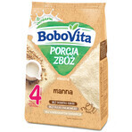 BoboVita Porcja Zbóż Porridge di manna, latte, senza zucchero aggiunto, dopo 4 mesi, 210 g