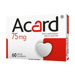 Acard 75 mg, 60 comprimate enterale