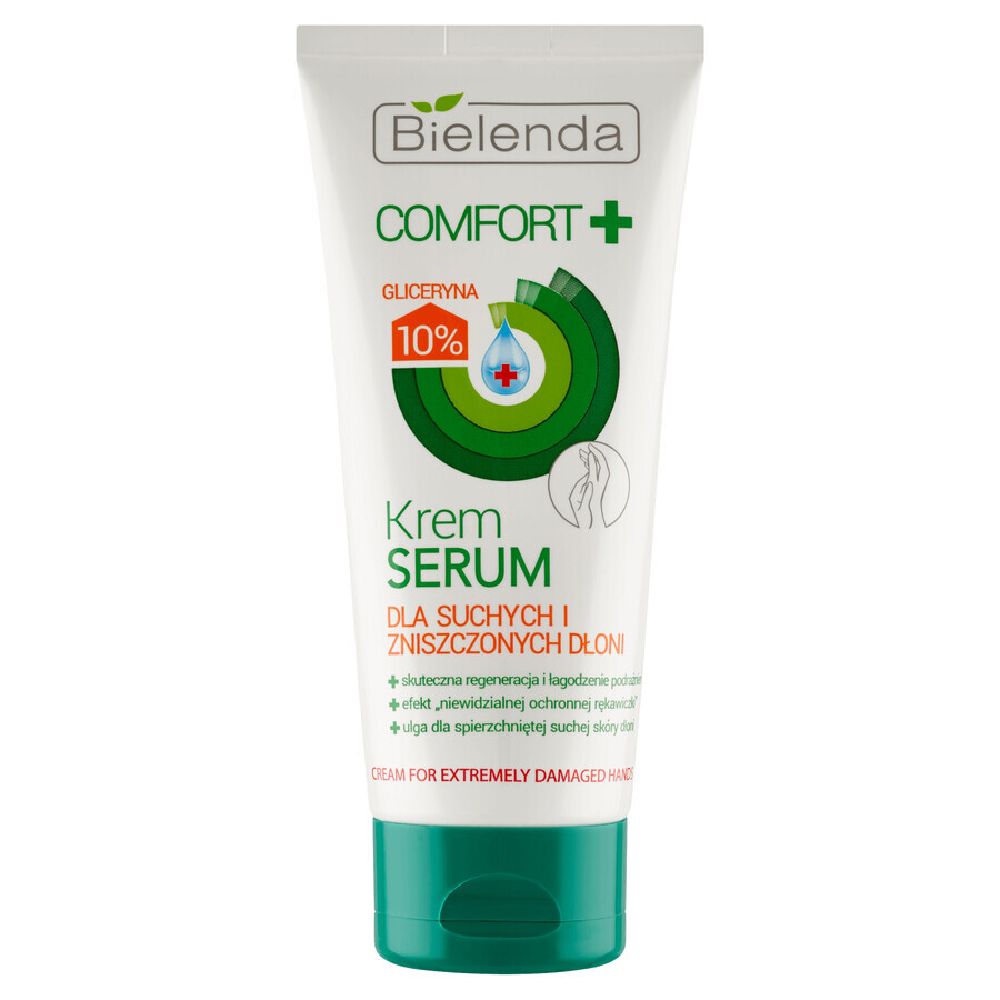 Bielenda Comfort+, crema per mani estremamente danneggiate, 75 ml