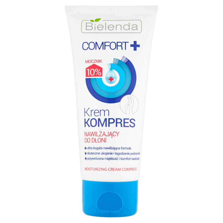 Bielenda Comfort +, moisturizing cream for hand compresses, 75 ml