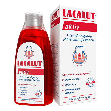 Lacalut Aktiv mondwater, 300 ml