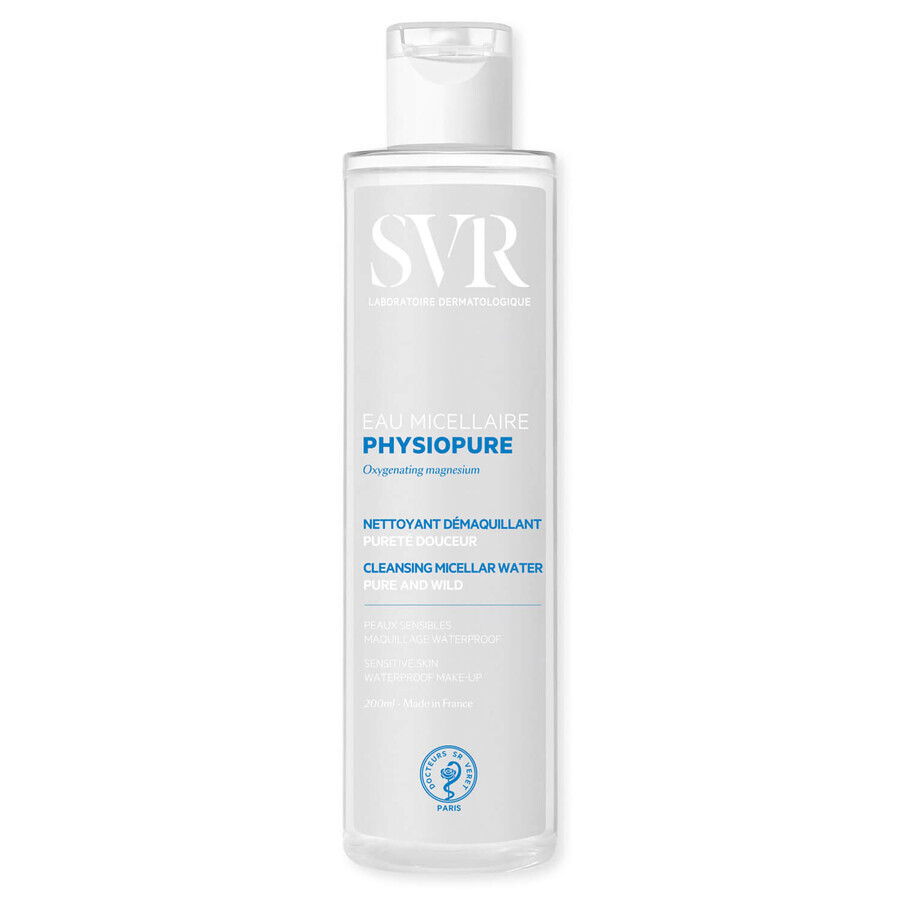 SVR Physiopure, líquido micelar, 200 ml