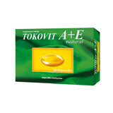 Tokovit A + E Natural, 30 capsules