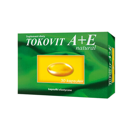 Tokovit A + E Natuurlijk, 30 capsules