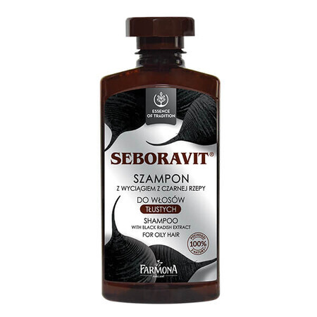 Farmona Seboravit, Shampoo mit Schwarzrübenextrakt für fettiges Haar, 330 ml