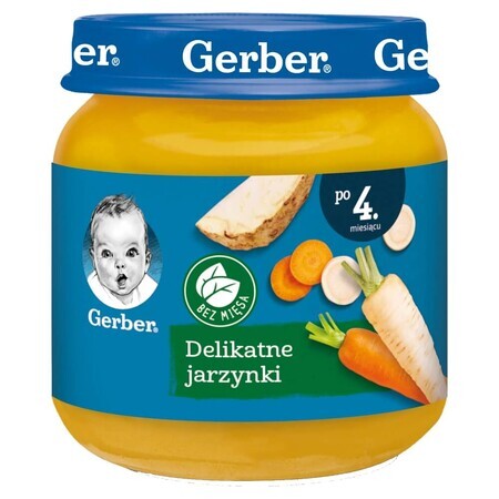 Gerber Lunch, malse groenten, na 4 maanden, 125 g