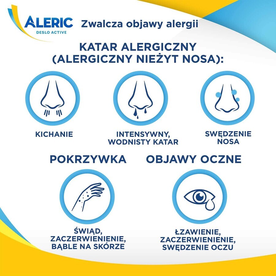 Aleric Deslo Active 5 mg, 10 comprimate cu dezintegrare orală