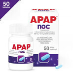 Apap Night 500 mg + 25 mg, 50 compresse rivestite con film