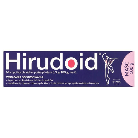 Hirudoïde 0,3 g, pommade, 100 g