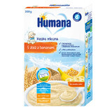 Humana 5 granenpap met banaan, melk, zonder toegevoegde suiker, na 6 maanden, 200 g