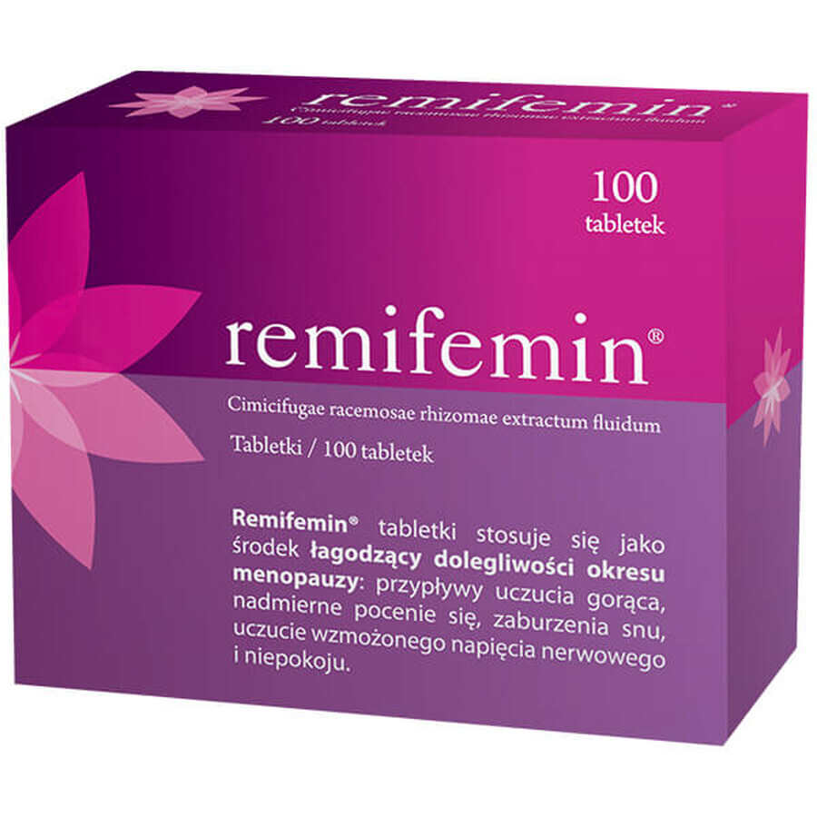 Remifemin 0,018-0,026 ml, 100 comprimés