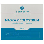 Genactiv, colostrum masker voor hoofdhuid en haar, 250 ml