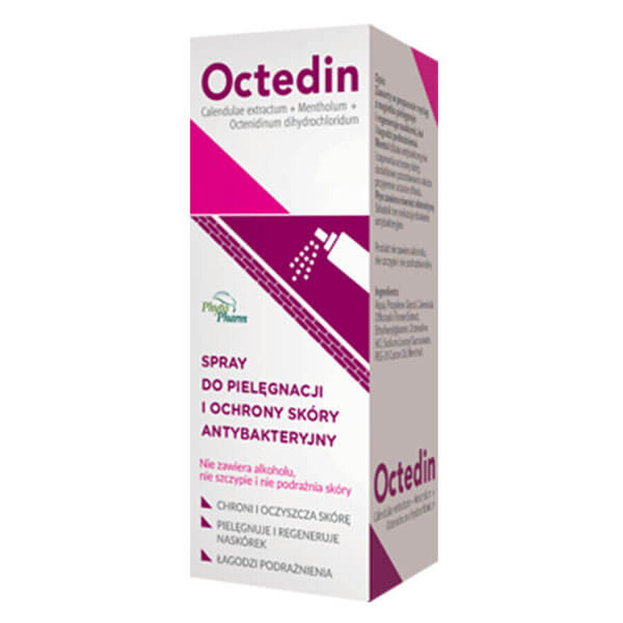 Octedin, huidhygiëne en reinigingsspray, antibacterieel, 50 ml