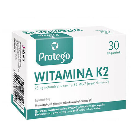 Protego Vitamine K2, 30 capsules