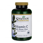 Swanson C, vitamine C 500 mg avec cynorrhodon, 250 gélules