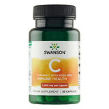 Swanson C, vitamine C 1000 mg met rozenbottel, 30 capsules