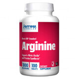 Jarrow Formulas Arginine 1000 mg, arginine, 100 tabletten