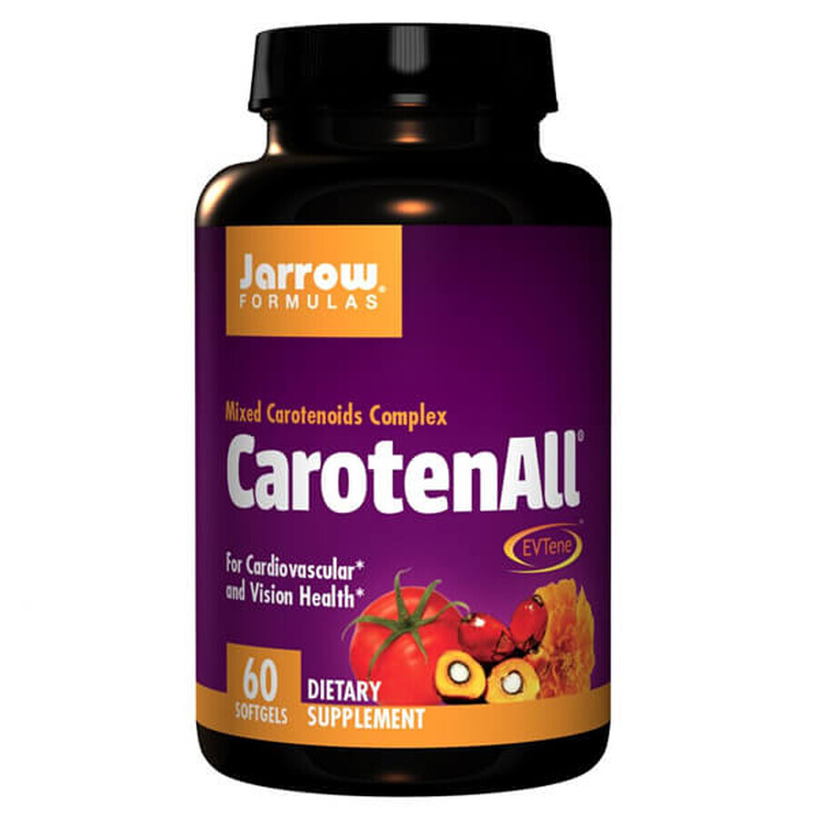 Jarrow Formulas CarotenAll, carotenoïdencomplex, 60 capsules