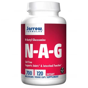 Jarrow Formulas N-A-G, N-acetyloglukozamina 700 mg , 120 kapsułek KRÓTKA DATA
