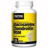 Jarrow Formulas Glucosamine + Chondroïtine + MSM, 120 capsules