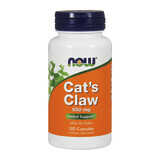 Now Foods Cat's Claw, kattenklauw 500 mg, 100 capsules