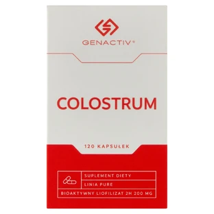 Genactiv Colostrum, 120 capsules