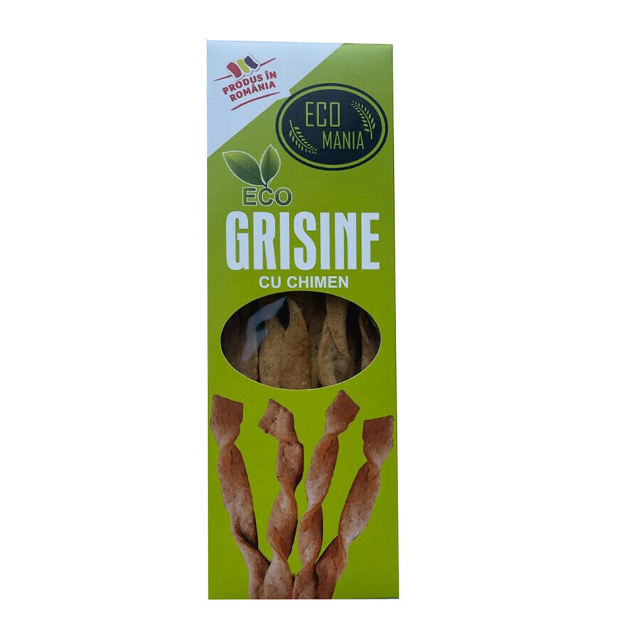 Grisine Bio au cumin, 125 g, Ecomania