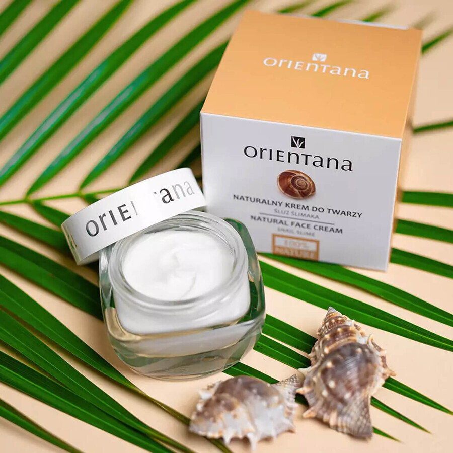 Orientana, natuurlijke crème met slakkenslijm, 50 ml