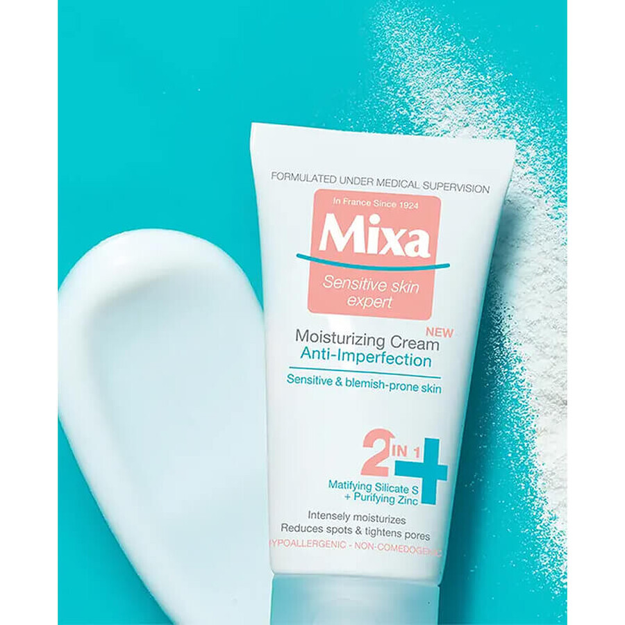 Mixa Anti Imperfection, moisturizing cream against imperfections, 50 ml