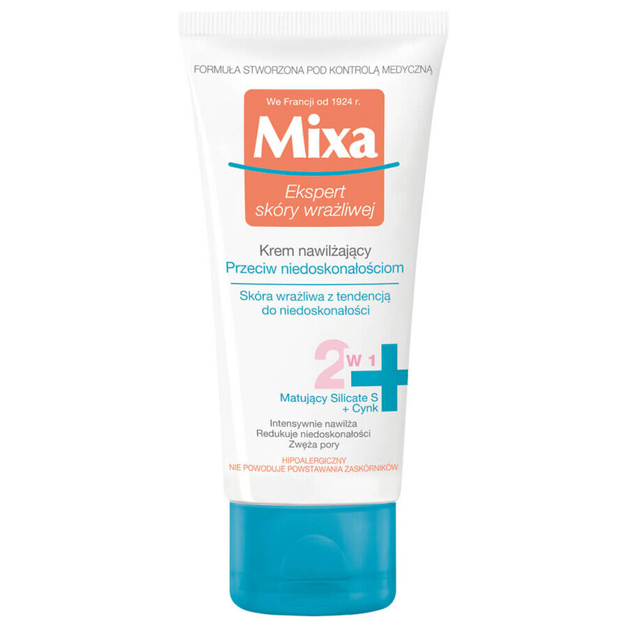 Mixa Anti Imperfection, moisturizing cream against imperfections, 50 ml