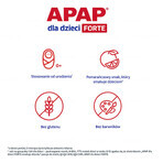 Apap voor kinderen Forte 40 mg/ml, orale suspensie, 85 ml