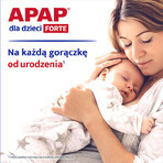 Apap voor kinderen Forte 40 mg/ml, orale suspensie, 85 ml