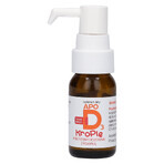 ApoD3 Drops, vitamin D3 400 IU for infants and children from the first day, 10 ml