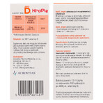 ApoD3 Drops, vitamin D3 400 IU for infants and children from the first day, 10 ml