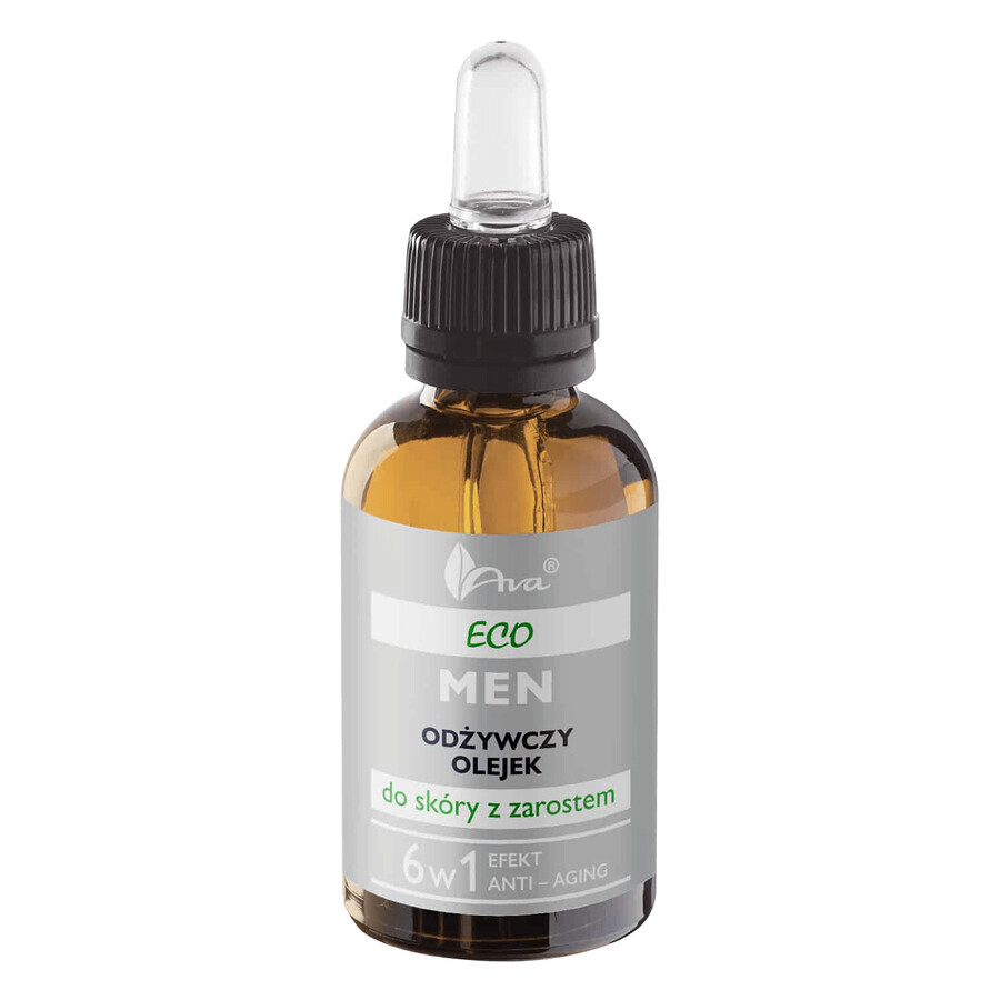 AVA Eco Men, nährendes Öl für die bärtige Haut, 30 ml