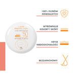 Avène Sun, compact minéral protecteur, peau hypersensible, SPF 50, 10 g