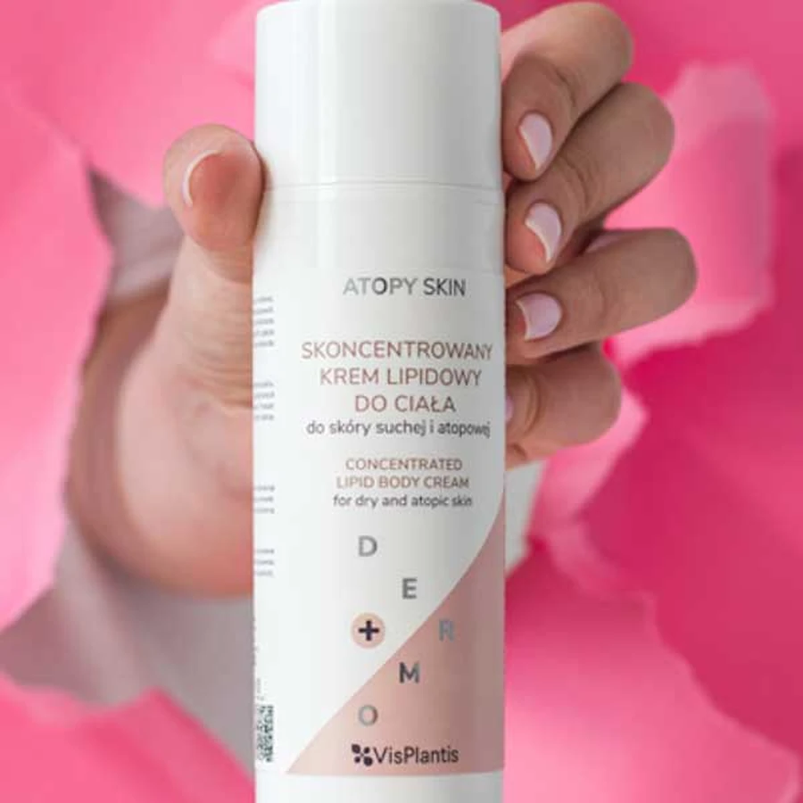 Vis Plantis Atopy Skin, geconcentreerde lipide lichaamscrème voor de droge en atopische huid, 150 ml