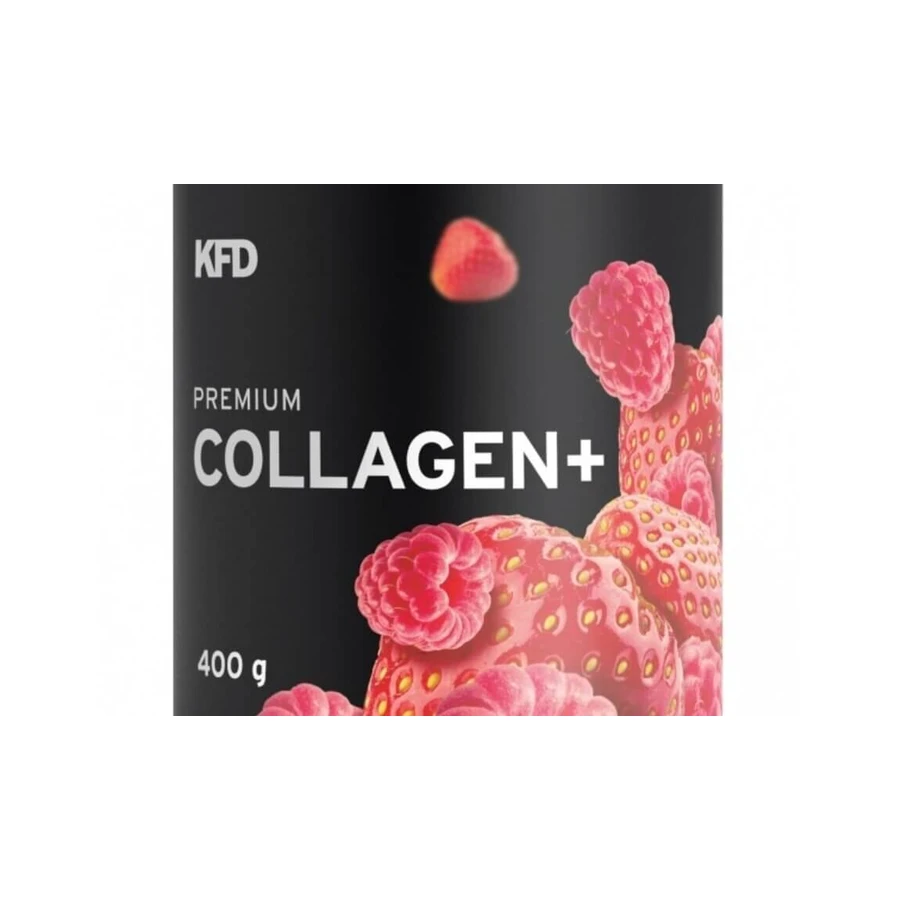 KFD Premium Collagen Plus, gusto fragola e lampone, 400 g