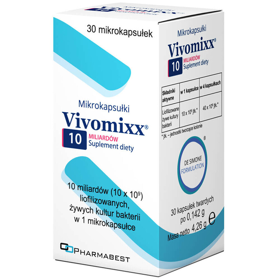 Vivomixx Microcapsules 10 billion, 30 units