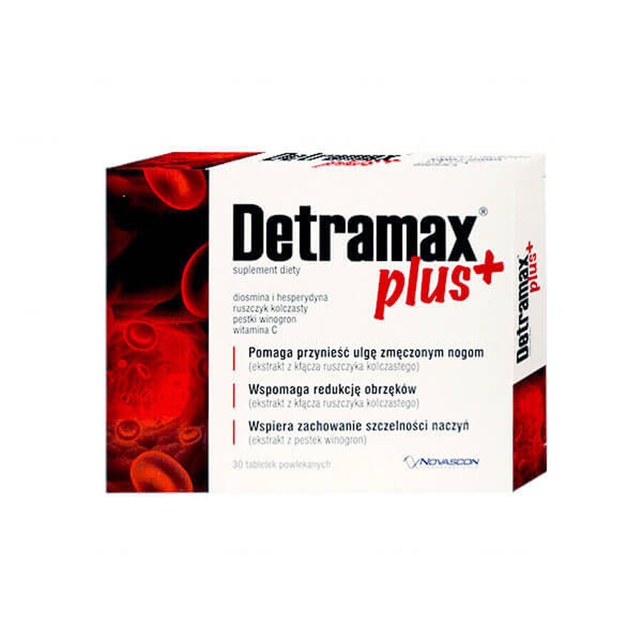 Detramax Plus, 30 comprimate filmate