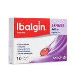 Ibalgin Express 400 mg, 10 capsules, Sanofi