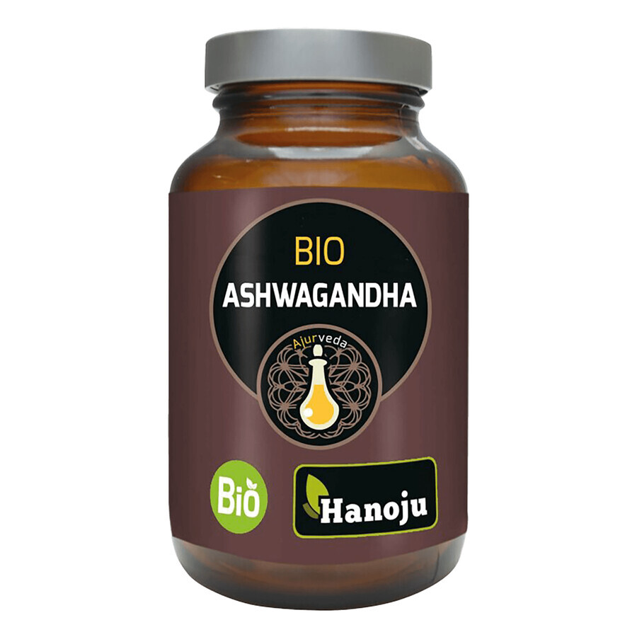 Hanoju, Ashwagandha BIO 500 mg, Ayurveda, 240 Tabletten